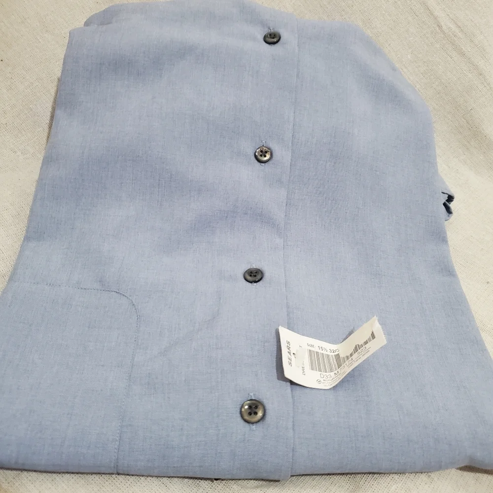 Blue Milano Uomo Button Down - Picture 4 of 5